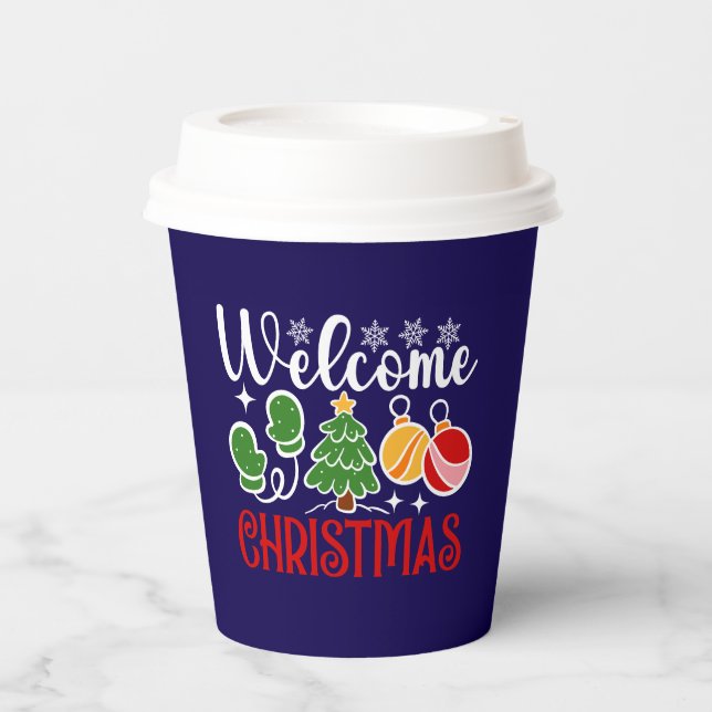 Gobelets En Papier Tasse à papier (Recto)