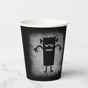 Gobelets En Papier Tasse de fête de monstres d'Halloween 
