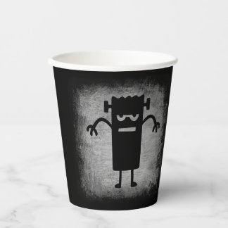 Gobelets En Papier Tasse de fête de monstres d'Halloween
