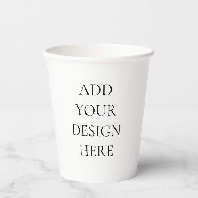 Gobelets En Papier Tasse en papier (Recto)