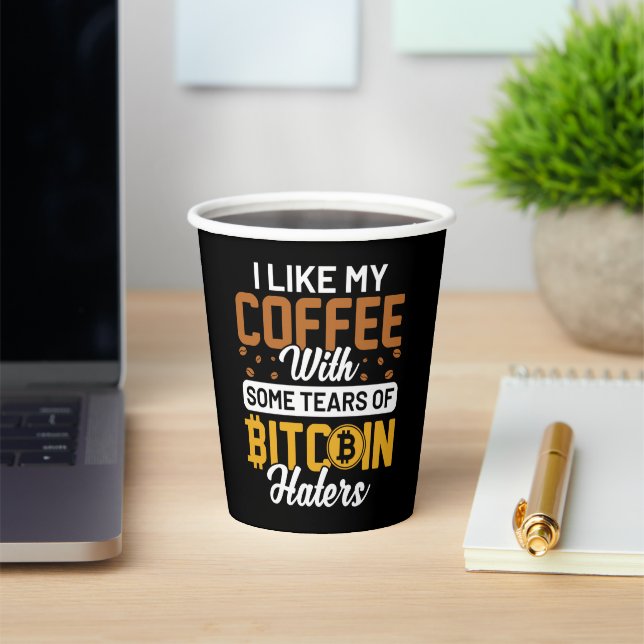 Gobelets En Papier Tasse en papier Bitcoin (Insitu)