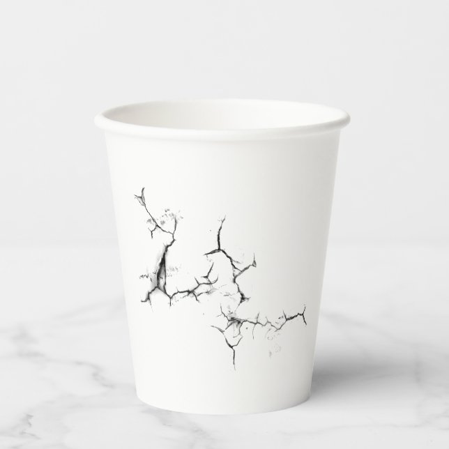 Gobelets En Papier Tasse en papier fêlée (Recto)