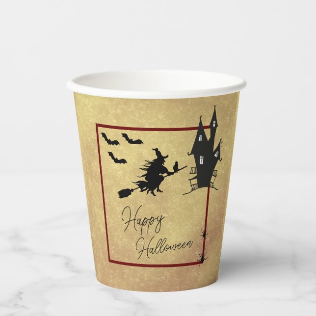 Gobelets En Papier Tasse en papier Halloween (Recto)