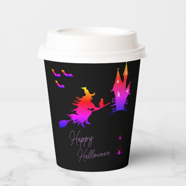 Gobelets En Papier Tasse en papier Halloween (Recto)