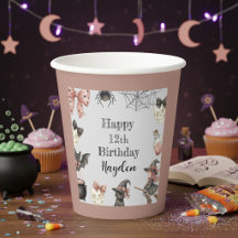 Tasse en papier magique Halloween
