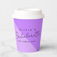 Tasse rose personnalisée pour l'enterrement de vie