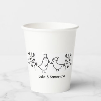 Gobelets En Papier Tasses à café mariages