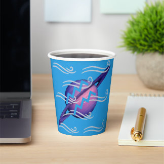 Gobelets En Papier Tasses chaudes du Verseau