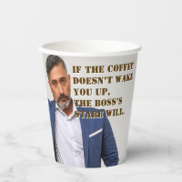 Tasses de café de bureau amusantes avec le message