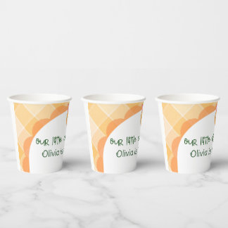 Gobelets En Papier Tasses de fête Clementine cutie