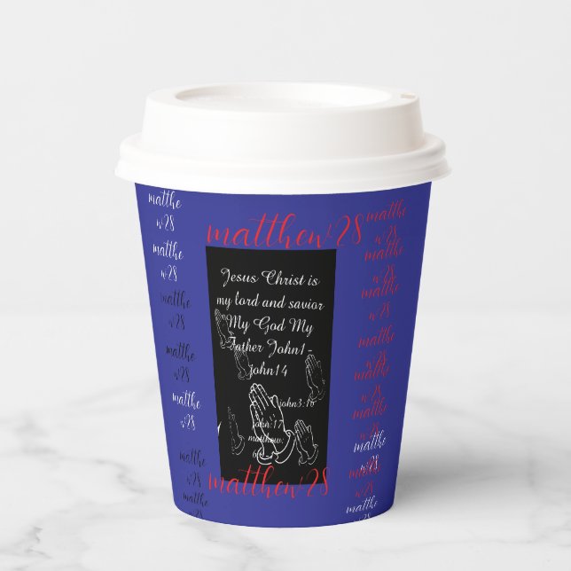 Gobelets En Papier Tasses du ministère (Recto)