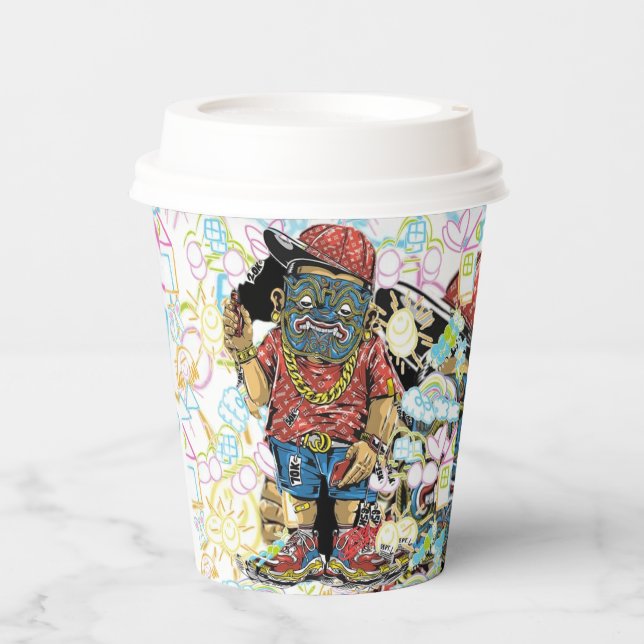 Gobelets En Papier Tasses en papier (Recto)