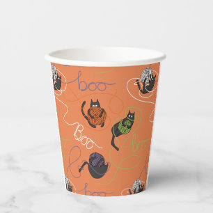 Gobelets En Papier Tasses en papier Halloween magnifiquement emmêlées