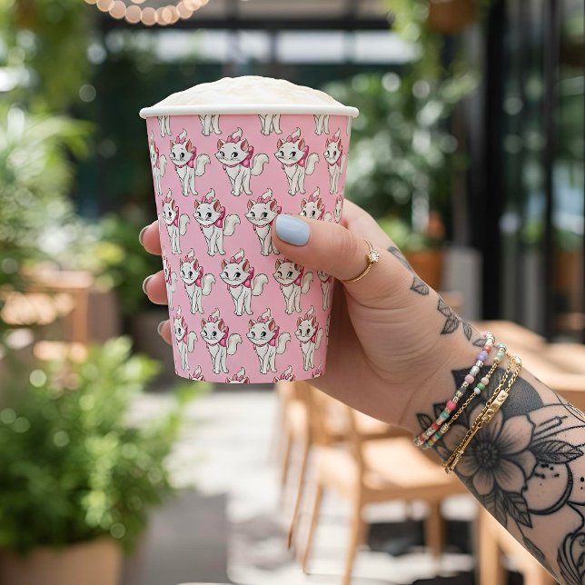 Gobelets En Papier Tasses en papier Kitty (Créateur téléchargé)