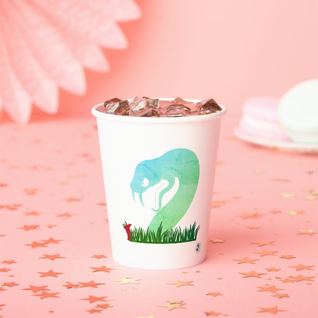 Gobelets En Papier Tasses en papier (serpent) (Insitu)