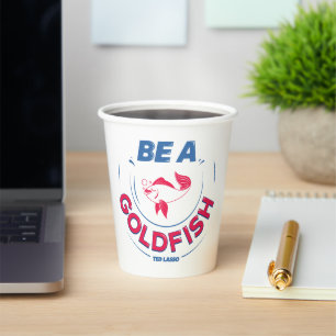Gobelets En Papier Ted Lasso Être un poisson d'or