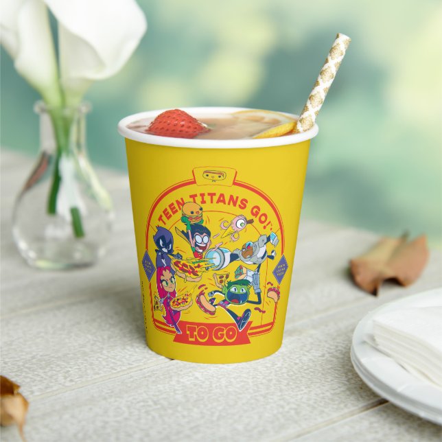 Gobelets En Papier Teen Titans Go ! Aller (Insitu)