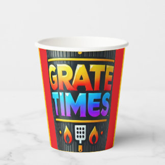 GOBELETS EN PAPIER TEMPS DE GRATIFICATION