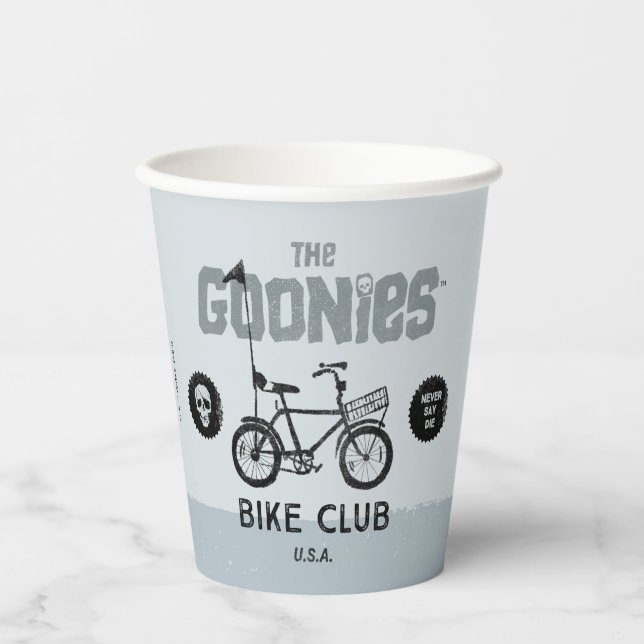 Gobelets En Papier The Goonies Bike Club États-Unis (Recto)