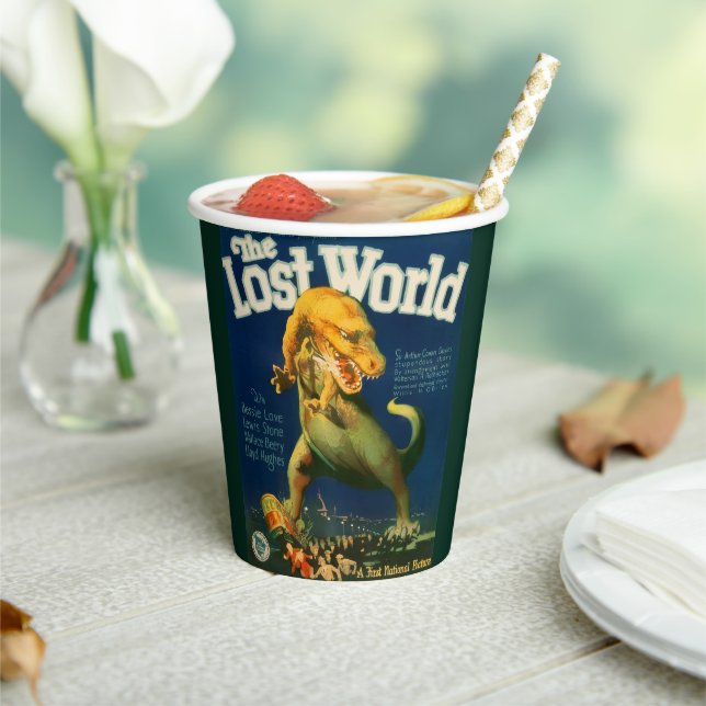 Gobelets En Papier The Lost World Paper Cup (Insitu)