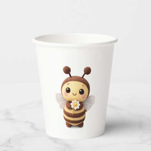 Gobelets En Papier Throw Pillow (Recto)