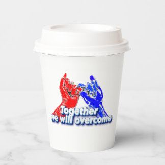 Gobelets En Papier together we will overcome