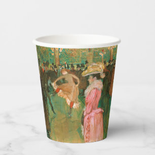 Gobelets En Papier Toulouse-Lautrec - Au Moulin Rouge, la danse