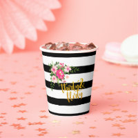 Trente et une coupe de papier Flirty - Bandes noir