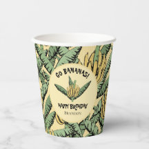 Tropical Go Bananas Joyeux anniversaire
