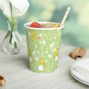 Gobelets En Papier TWEETY™ - Vibes au printemps