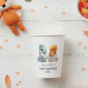 Gobelets En Papier Twins Phoenix Dragon Imaginaire magique