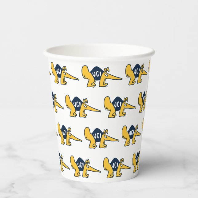Gobelets En Papier UC Irvine | Anteaters UCI (Verso)