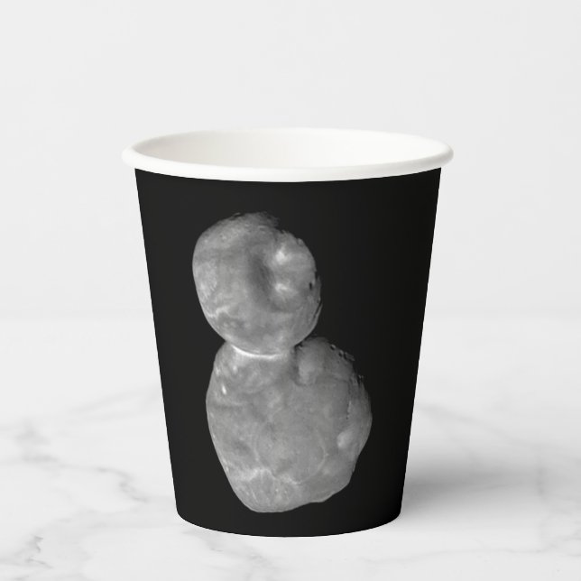 Gobelets En Papier Ultima Thule Arrokoth Kuiper Belt, objet (Recto)