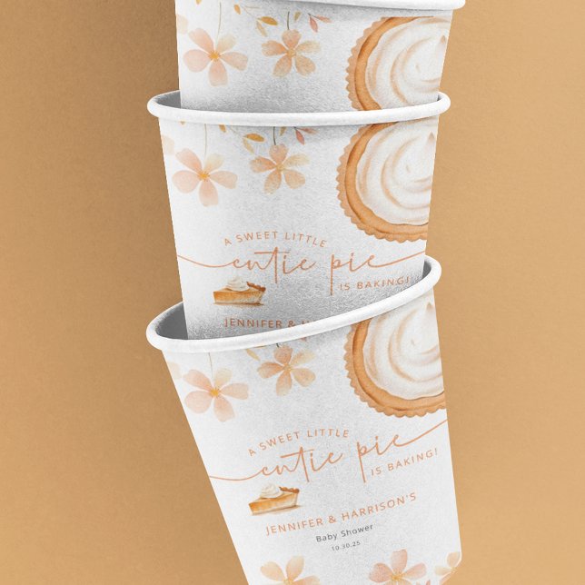 Gobelets En Papier Un petit bout de gâteau cuit au four | Baby Shower (Créateur téléchargé)