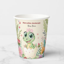 Un Petit Dinosaure Mignonne Se Trouve Sur Le Chemi