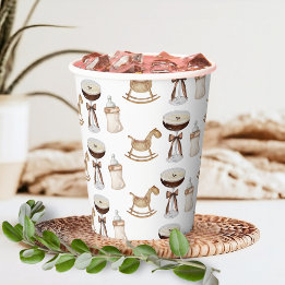 Gobelets En Papier Un Tini Sur Le Chemin Baby shower Espresso Martini