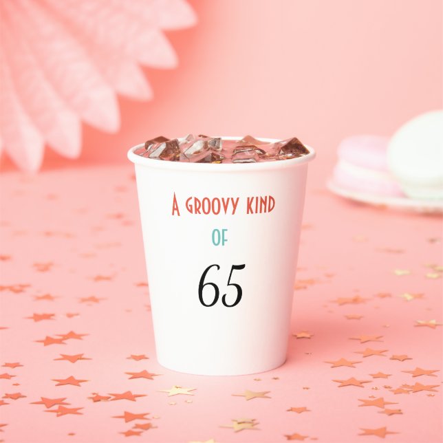 Gobelets En Papier Un type super de 65 (Insitu)