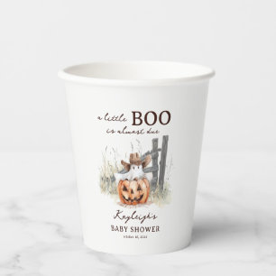 Gobelets En Papier Une petite chouette est due Western Halloween Baby