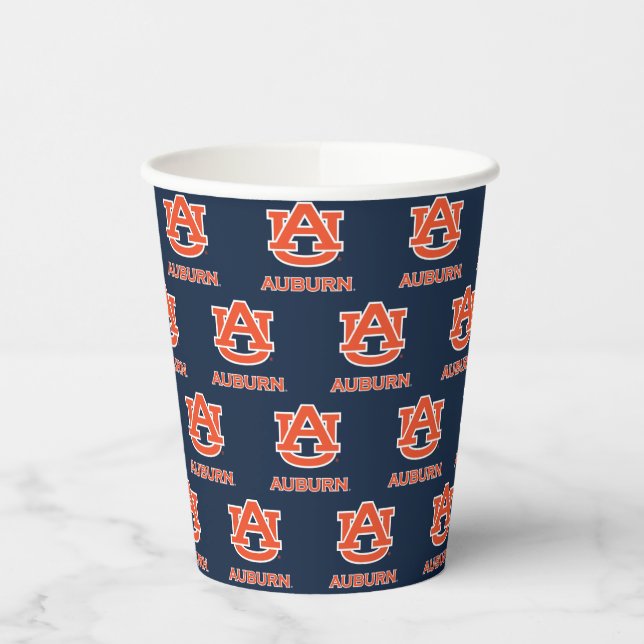 Gobelets En Papier Université d'Auburn | AU Auburn (Gauche)