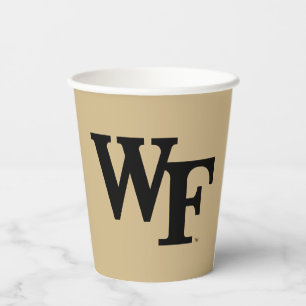 Gobelets En Papier Université Wake Forest WF
