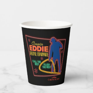 Gobelets En Papier Vacances Noël Symbole Cousin Eddie Neon