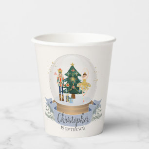 Gobelets En Papier Vaisselle pour Baby Shower de Noël casse-noisette