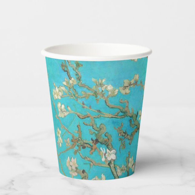 Gobelets En Papier Van Gogh Almond Blossoms (Recto)