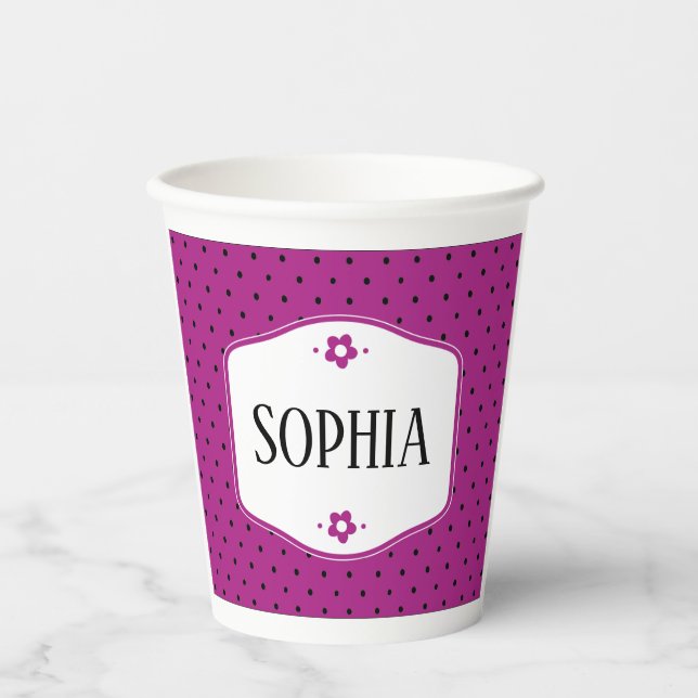 Gobelets En Papier Vaso de papel lunarcitos (Recto)