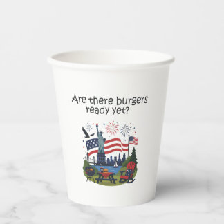 Gobelets En Papier vaso Servilletas 4 de julio