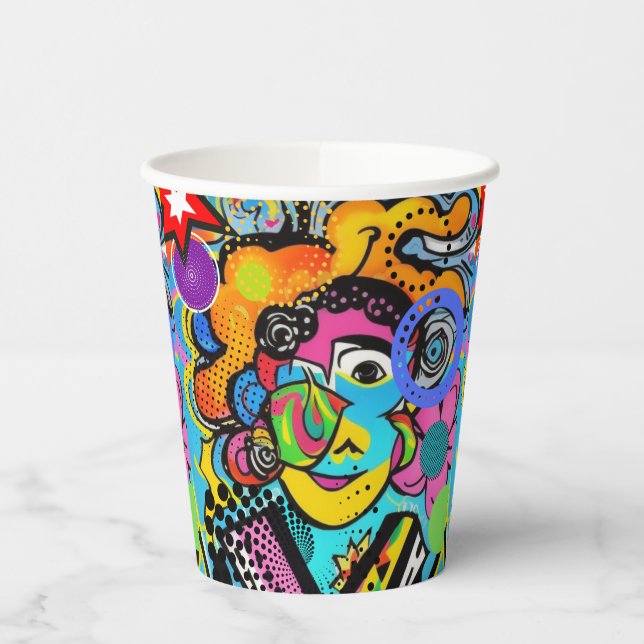 Gobelets En Papier Véritables confessions (Gauche)