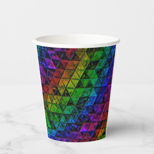 Gobelets En Papier Verre de fierté (Recto)