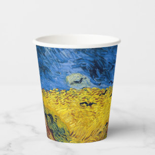 Gobelets En Papier Vincent van Gogh - Champ de blé aux corbeaux
