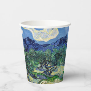 Gobelets En Papier Vincent van Gogh - Oliviers avec les Alpilles
