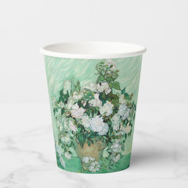 Gobelets En Papier Vincent van Gogh - Rose (Recto)